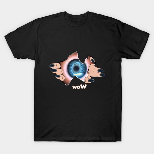 curious eye T-Shirt by medben